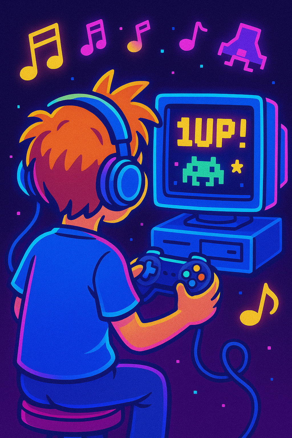 Discovered video games and music