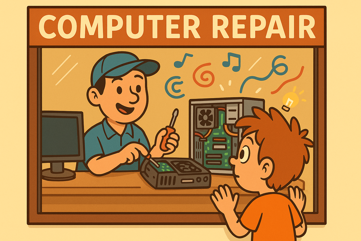 Became a regular at the local repair shop